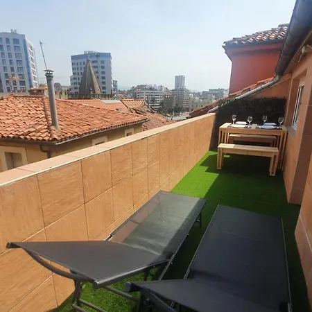 Terrazas De Gueeli 6 Pax Wifi - Garaje - Vistas - Vut-3391-as Gijón